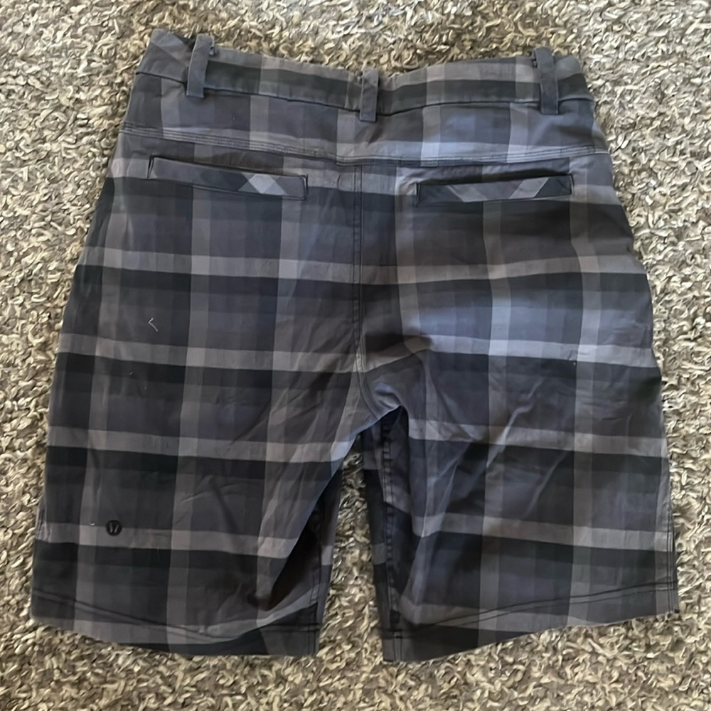 Lululemon Plaid Shorts
